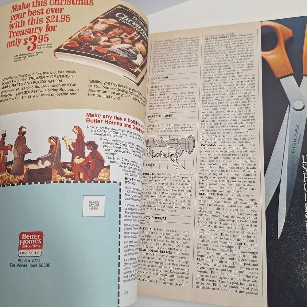 Family Circle Christmas Helps Magazine 1982 Holiday Ideas & Recipes Vintage - Picture 13 of 15
